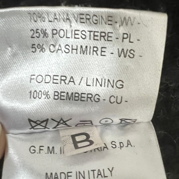 VTG Vivienne Westwood Anglomania Cardigan Sweater SZ 40 Grey/BLK Chunky Retro - Picture 13 of 16